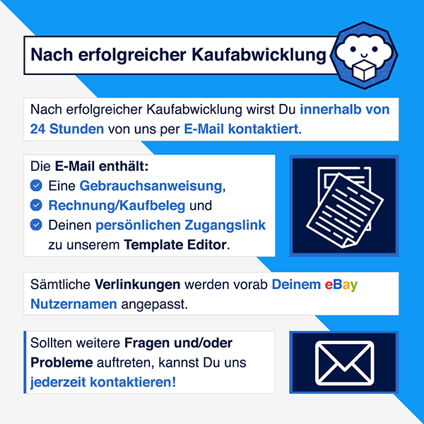 Grau & Blau V2 Basic Vorlage